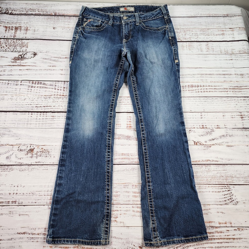 Ariat Work FR DuraStretch Basic Boot Cut Jeans Womens 31R Flame Resistant